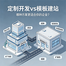 琼海建站-定制开发vs模板建站:哪种方案更适合你的企业?