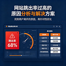 琼海建站-网站跳出率过高的原因分析与解决方案
