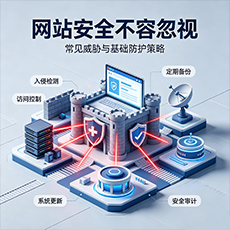 琼海建站-网站安全不容忽视：常见威胁与基础防护策略