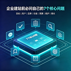 琼海建站-企业建站前必问的7个核心问题 - 网站建设规划指南