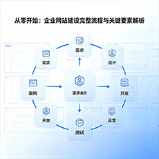 琼海建站-从零开始：企业网站建设完整流程与关键要素解析